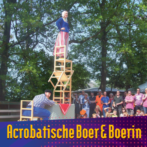 Acrobatische Boer & Boerin